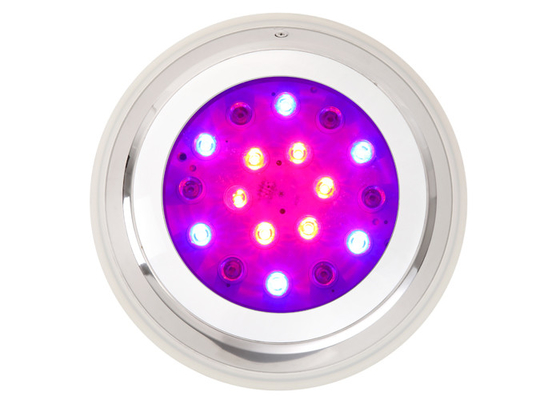 Water Fountain Boats Led Colour Changing Pool Lights , 54w IP68 Changing Underwater led lights